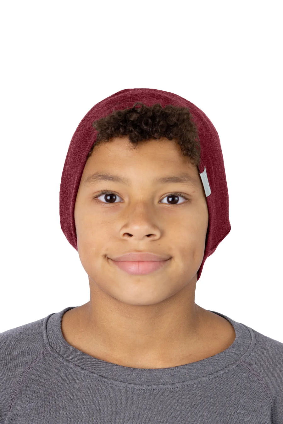 Kids' Beanie Burgundy