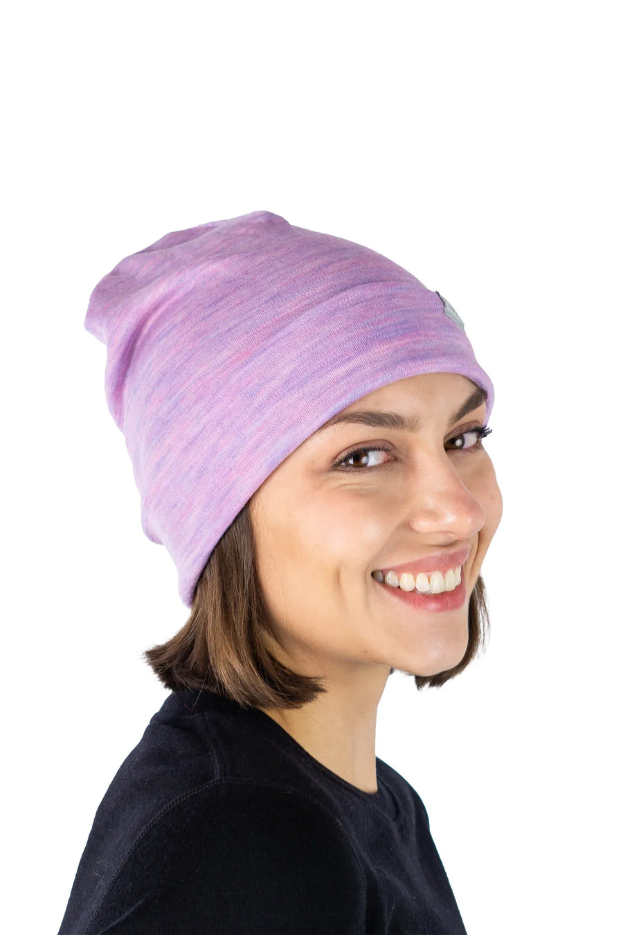 Adult Beanie Heather Lilac