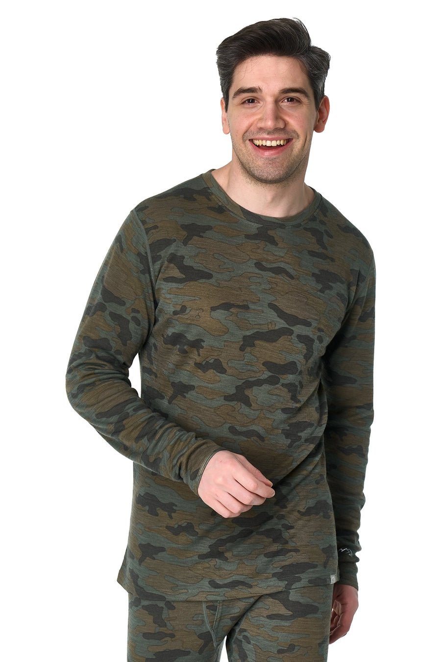 Men's Merino Long Sleeve 250 Camo