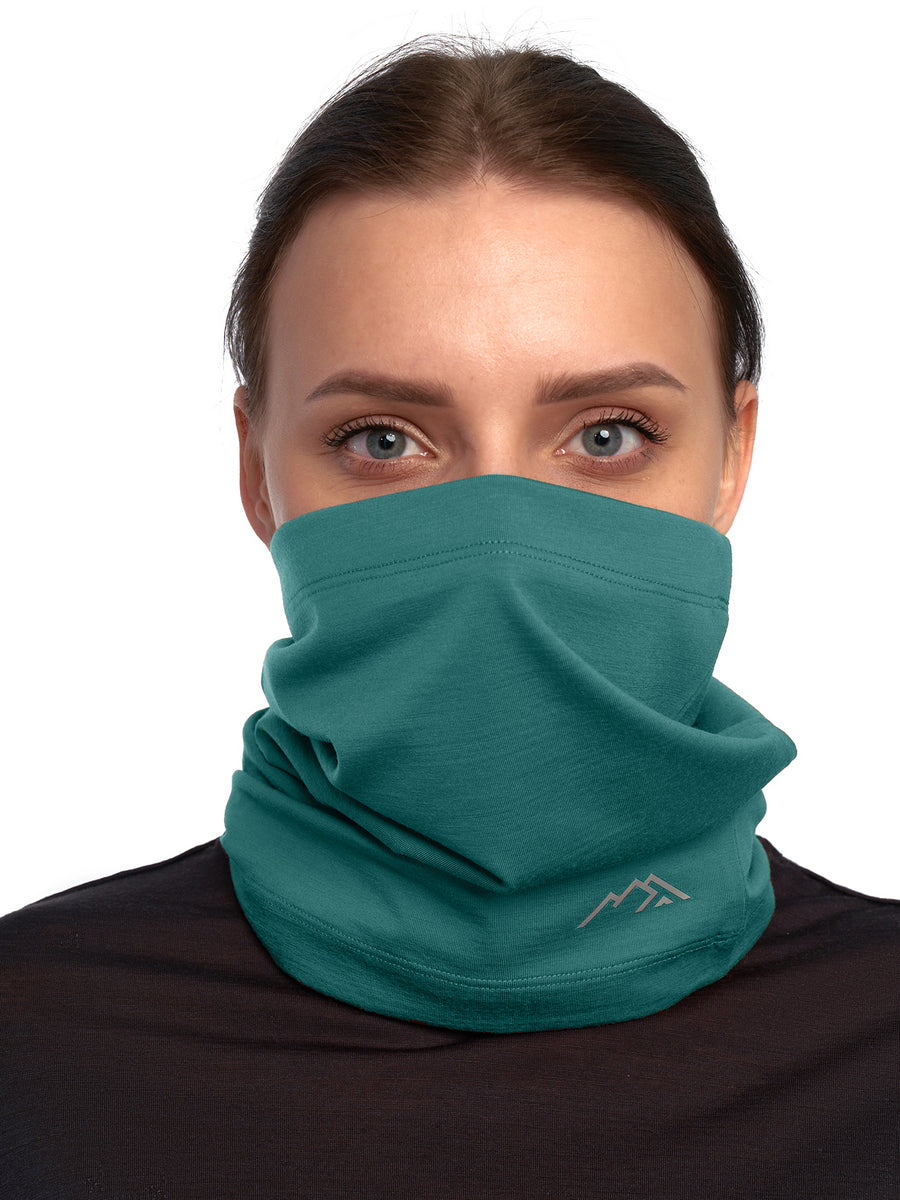 Merino Neck Gaiter 165 Deep Teal