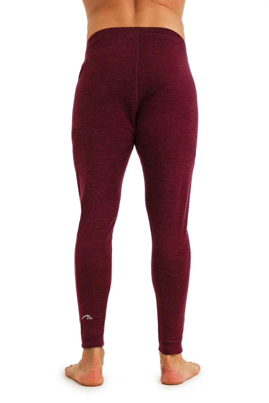 Men's Merino Pants 165 Burgundy