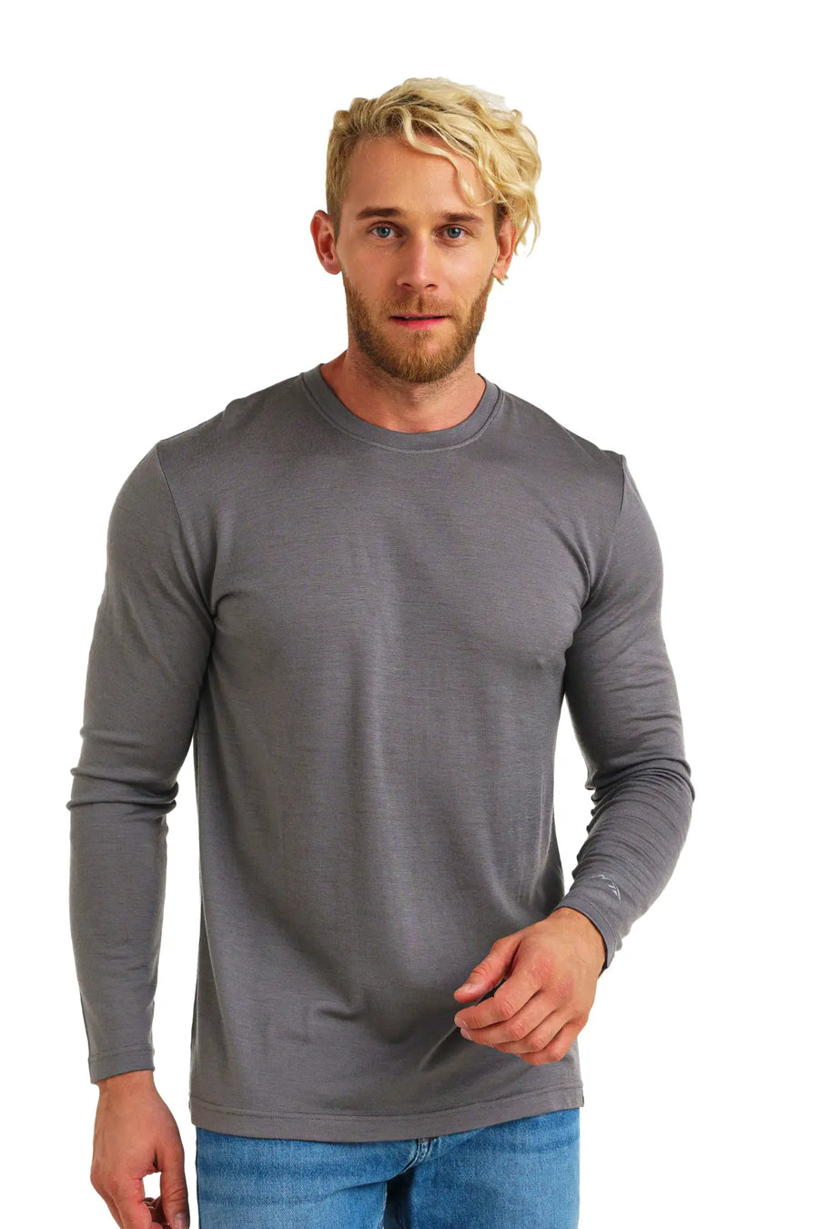 Men's Merino Long Sleeve 165 Perfect Grey