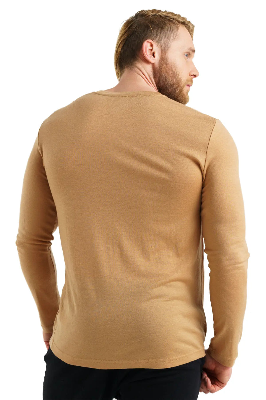 Men's Merino Long Sleeve 165 Camel