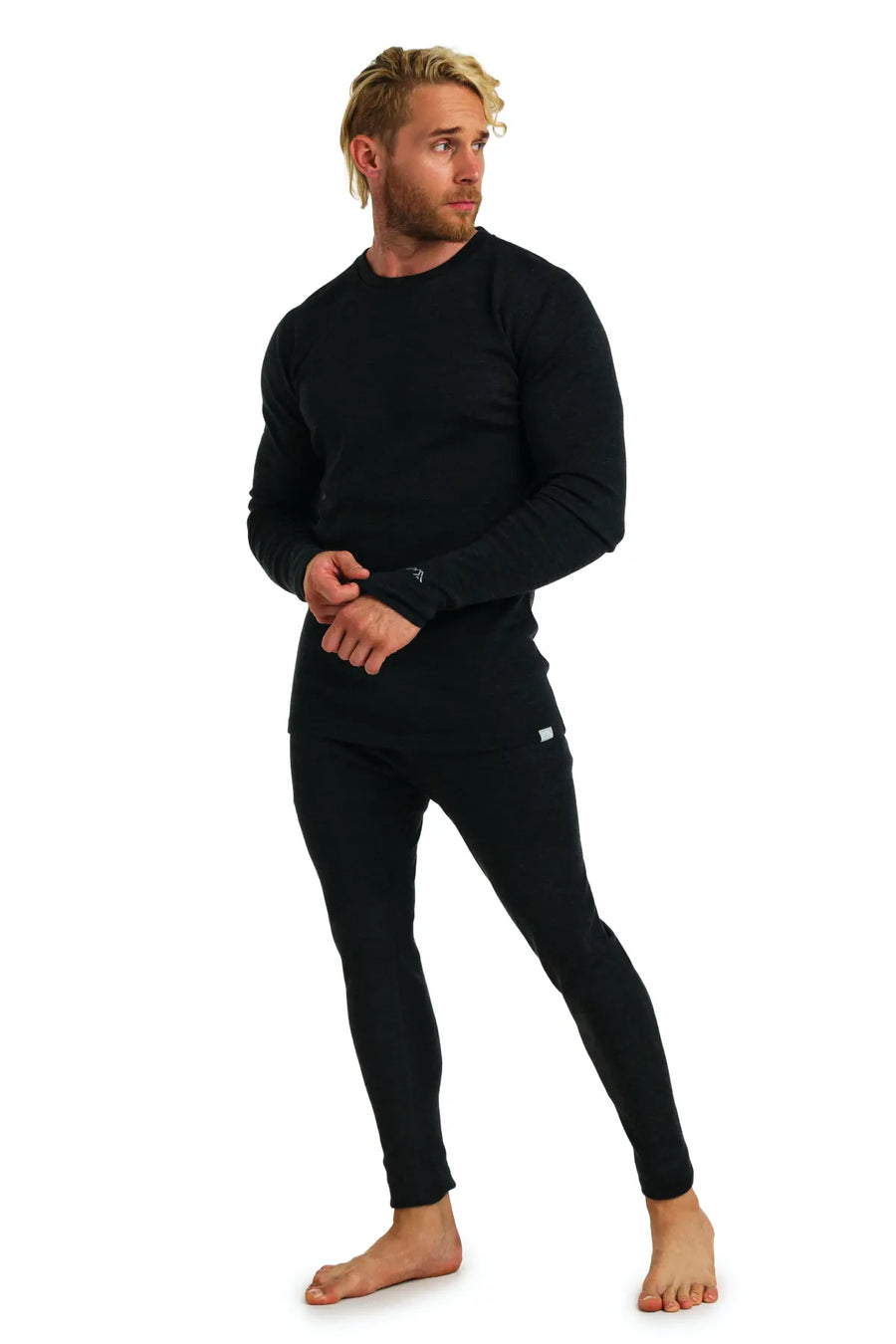 Men's Merino Thermal Set 320 Charcoal Grey