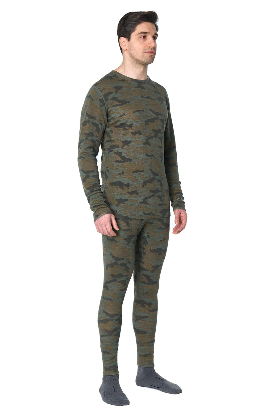 Men's Merino Thermal Set 250 Camo