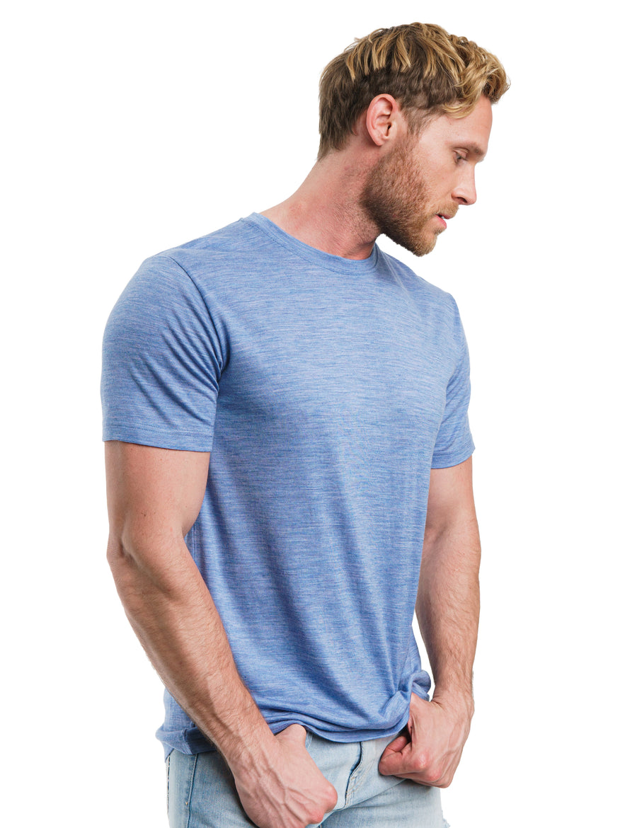 Men's Merino T-shirt 180 Deep Blue (+socks)