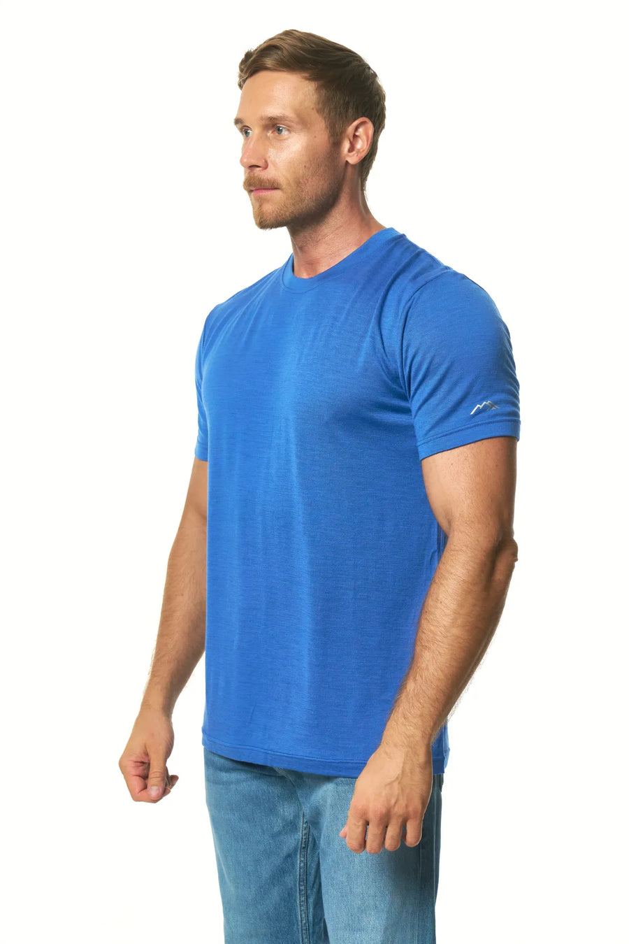 Men's Merino T-shirt 180 Cobalt Blue (+socks)