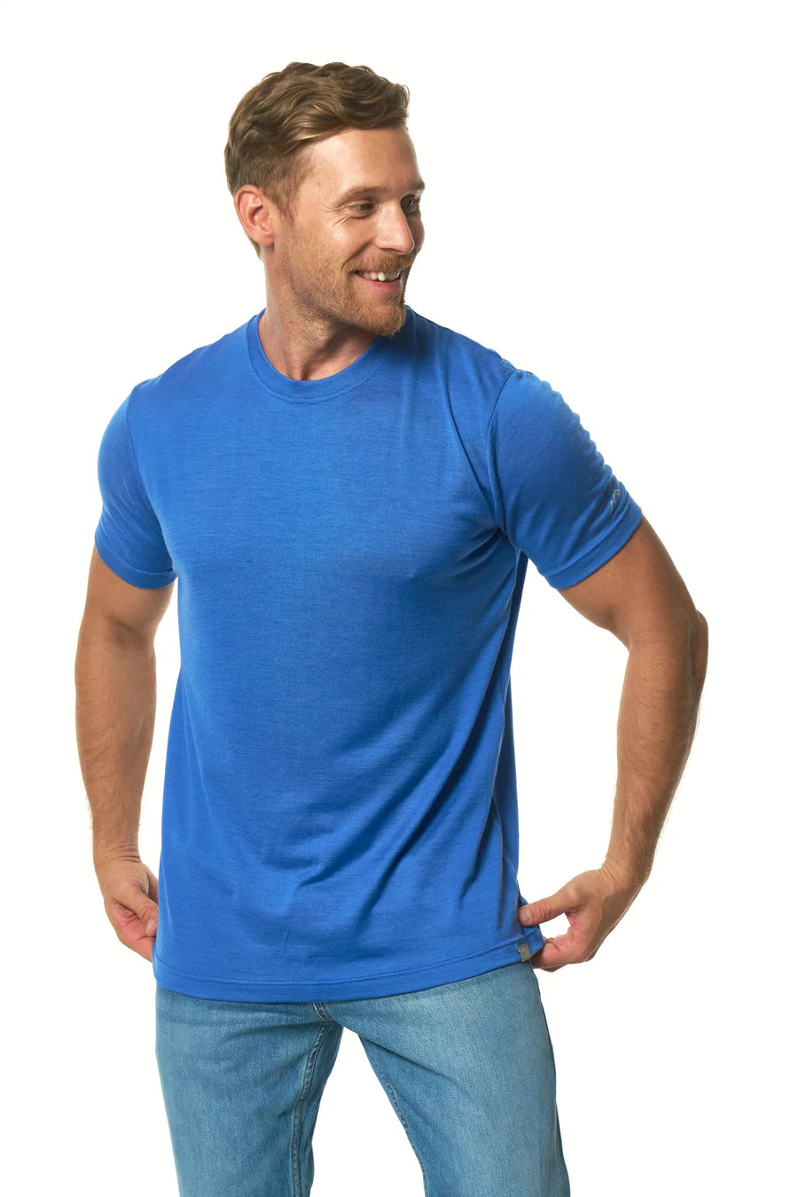 Men's Merino T-shirt 180 Cobalt Blue (+socks)