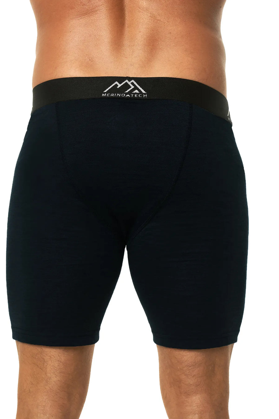Men's Merino Boxers 1 Pack - 190 Black Coal