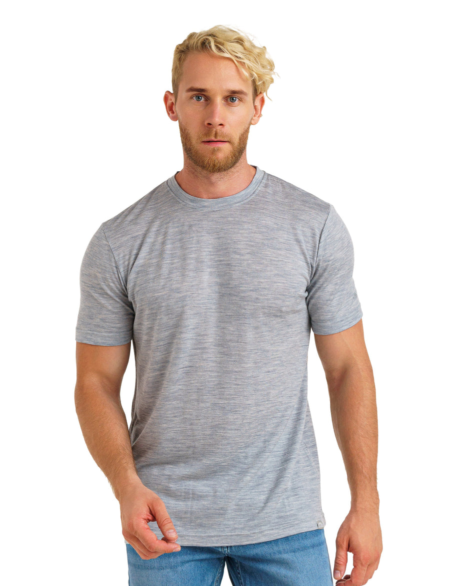 Men's Merino T-shirt 180 Heathered Grey
