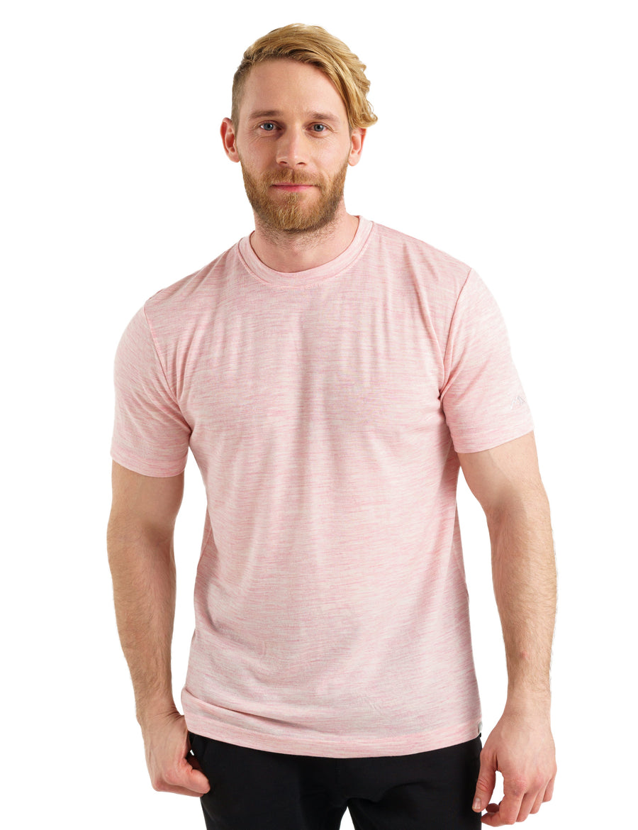 Men's Merino T-shirt 180 Pale Coral