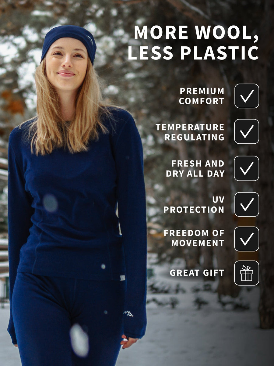 Women's Merino Pants 250 Deep Teal