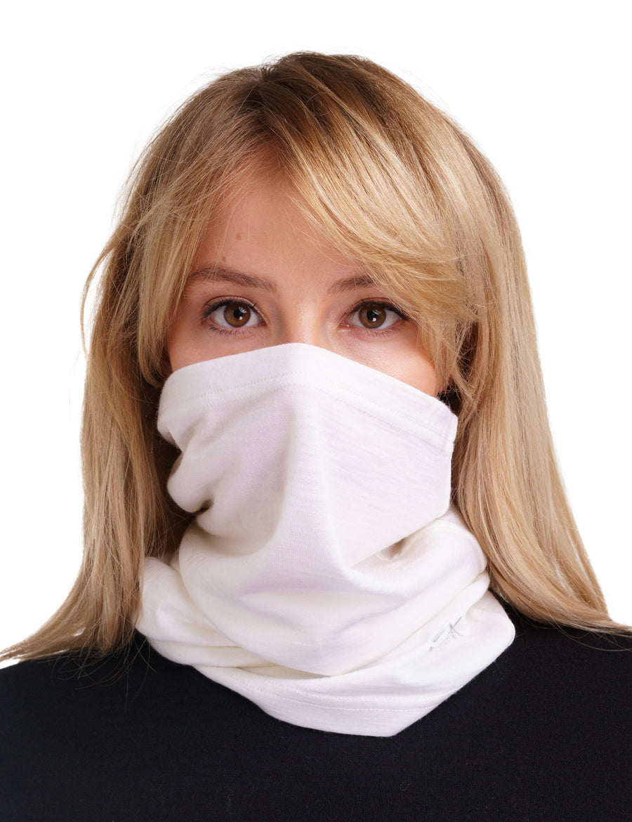 Merino Neck Gaiter 165 Raw Wool