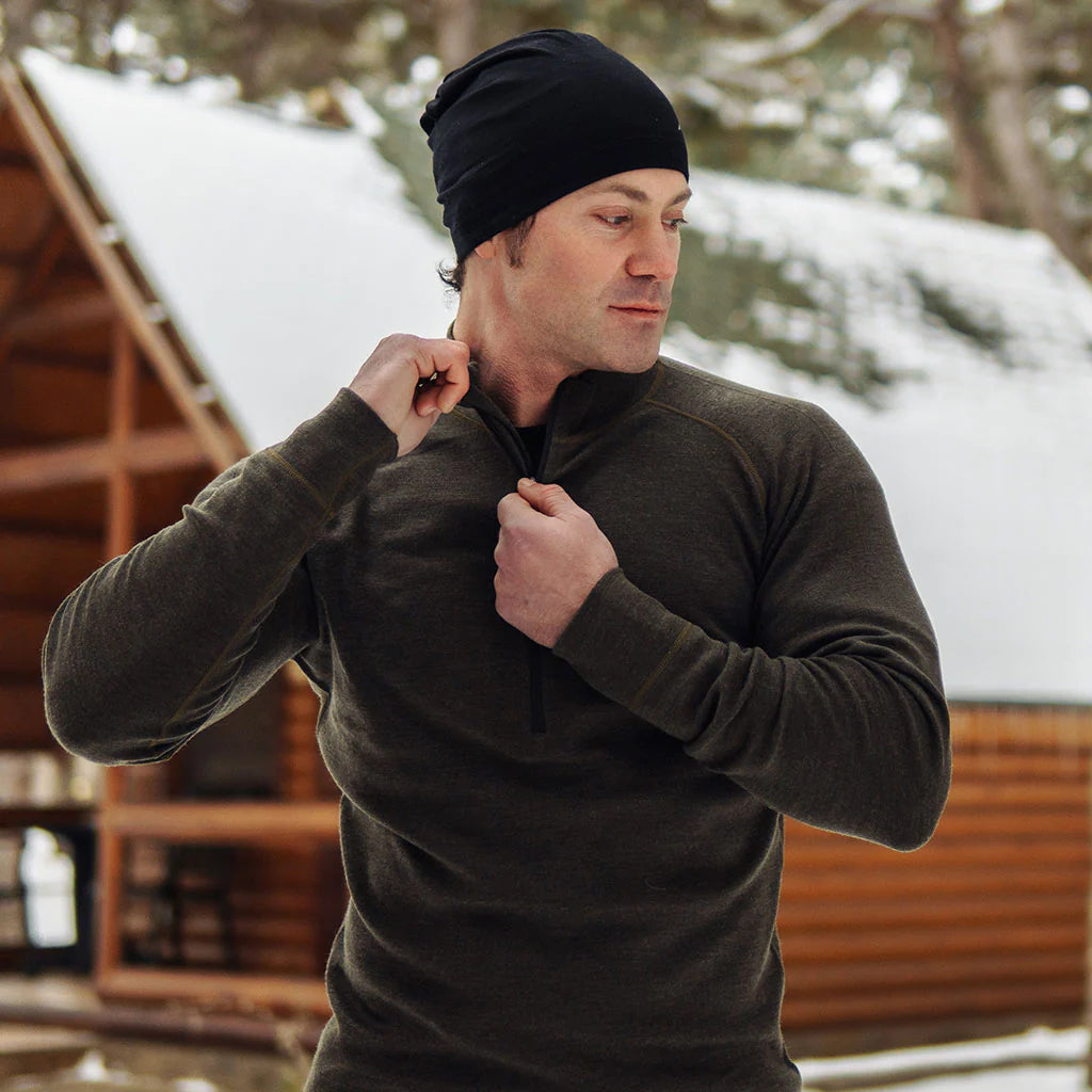 Men's Half Zip Long Sleeve
