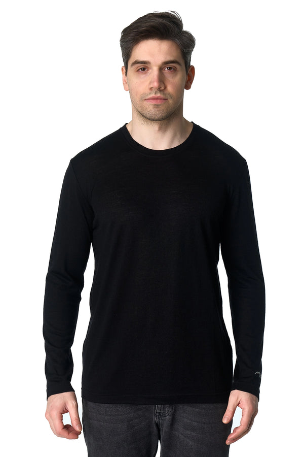 Men's Merino Long Sleeve 190 Black