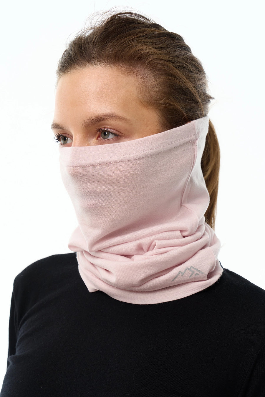 Merino Neck Gaiter 165 Grey Marl