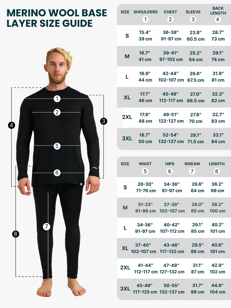 Men's Merino Thermal Set 250 Navy