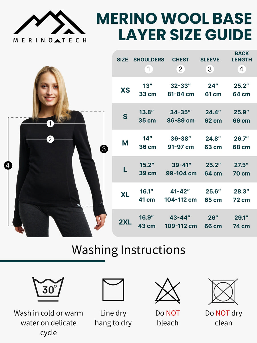 Women's Merino Long Sleeve 250 Cherry Red