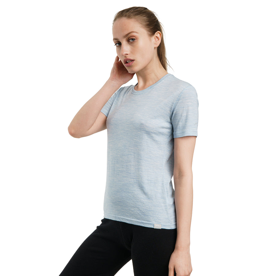 Women's Merino T-shirt 180 Iceberg | Crewneck