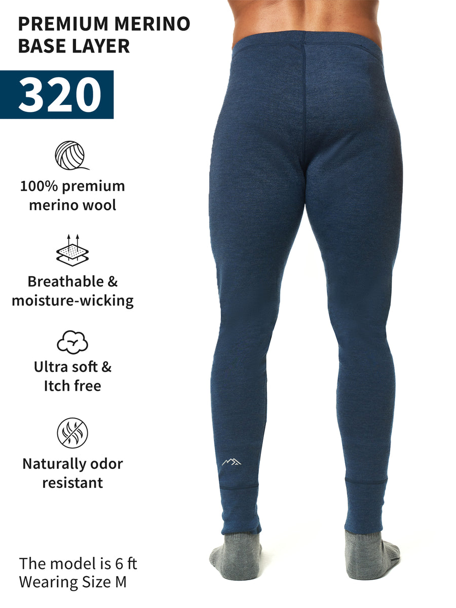 Men's Merino Pants 320 Navy