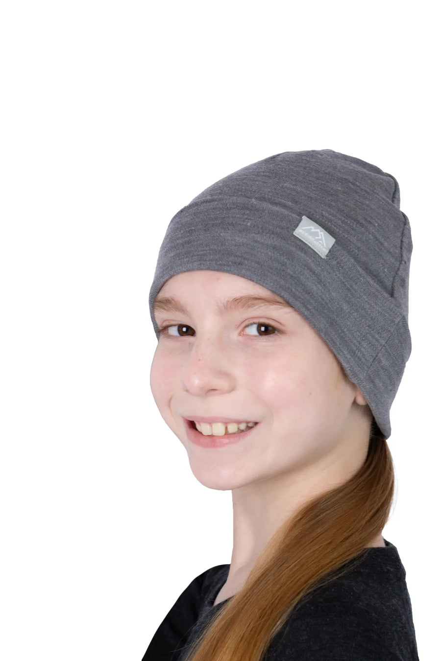 Kids' Beanie Grey Melange