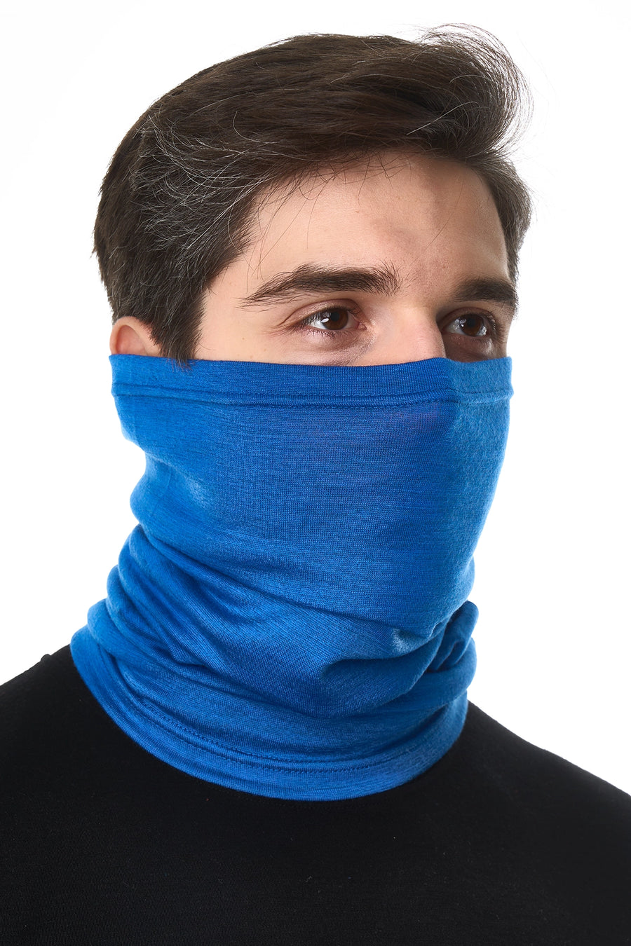Merino Neck Gaiter 165 Sky Blue