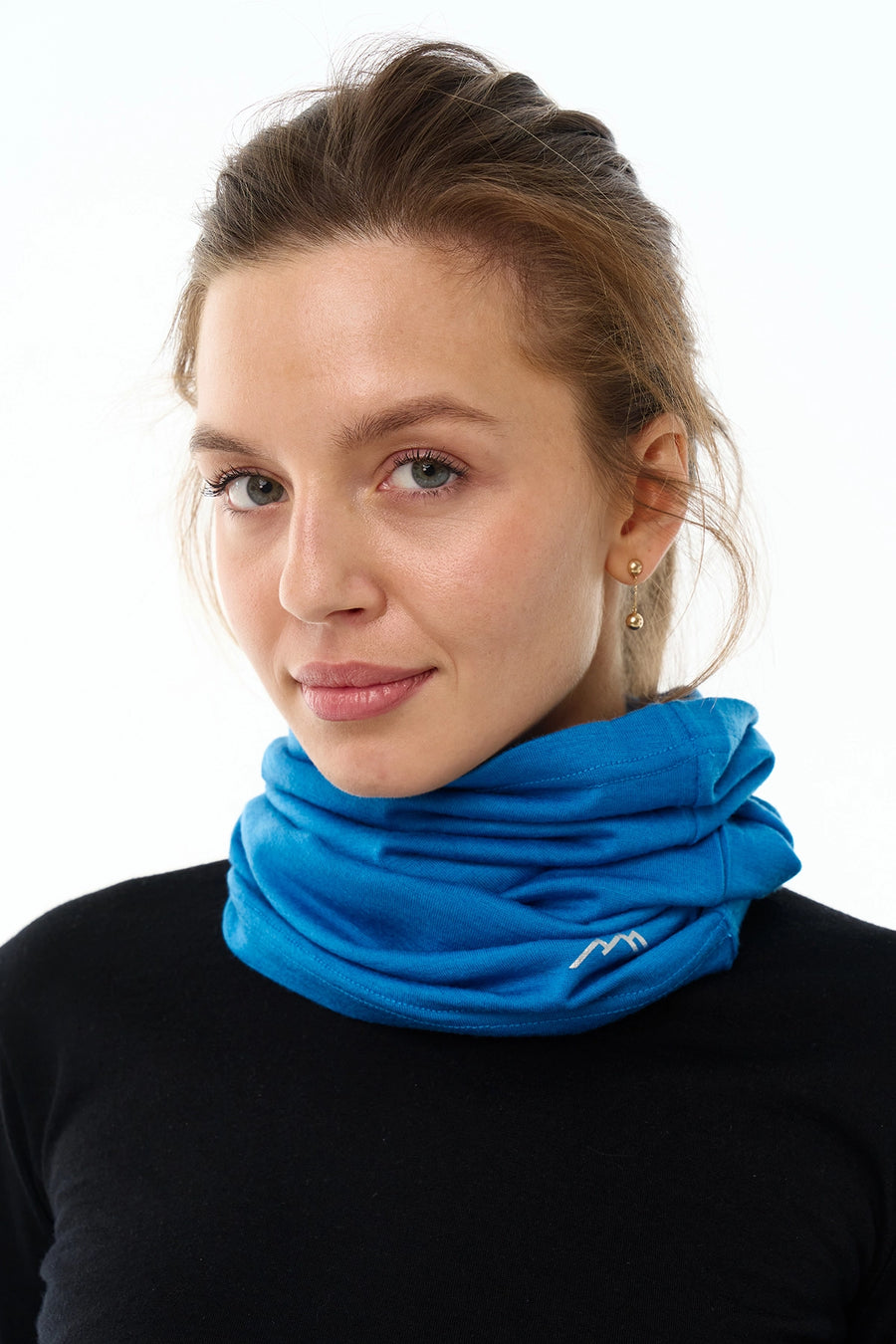 Merino Neck Gaiter 165 Deep Ocean