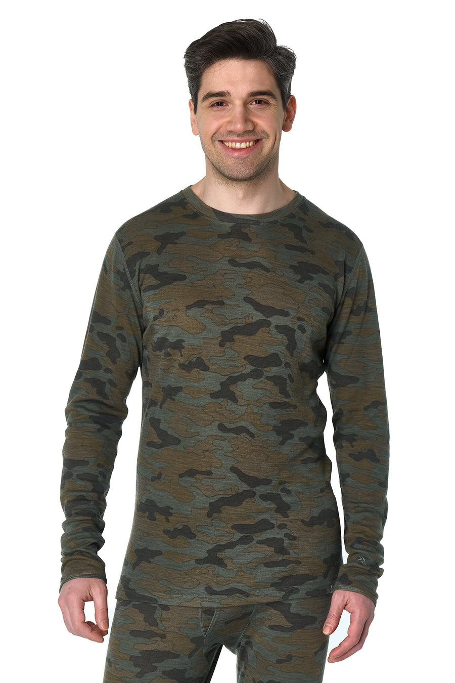 Men's Merino Long Sleeve 250 Camo