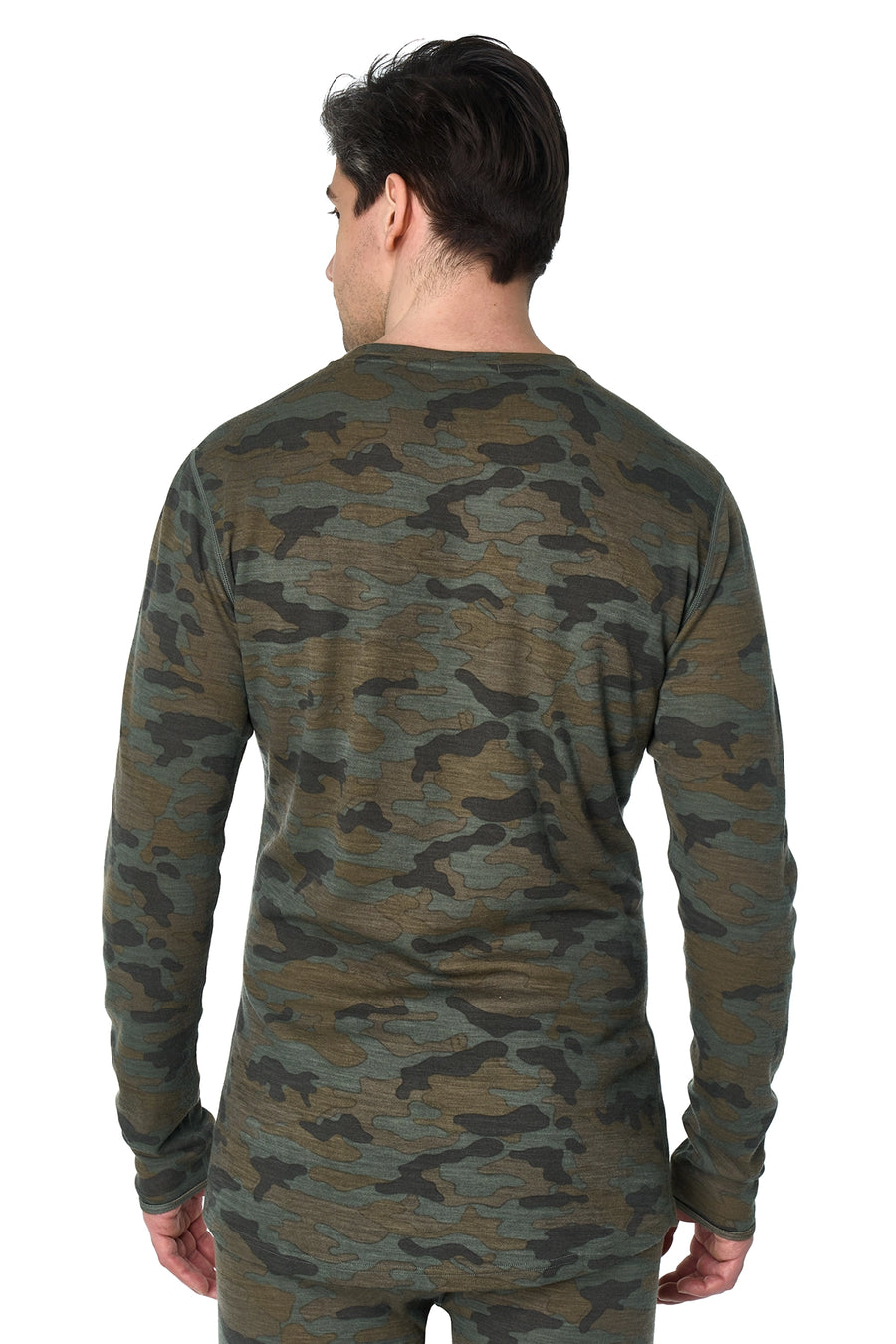 Men's Merino Long Sleeve 250 Camo