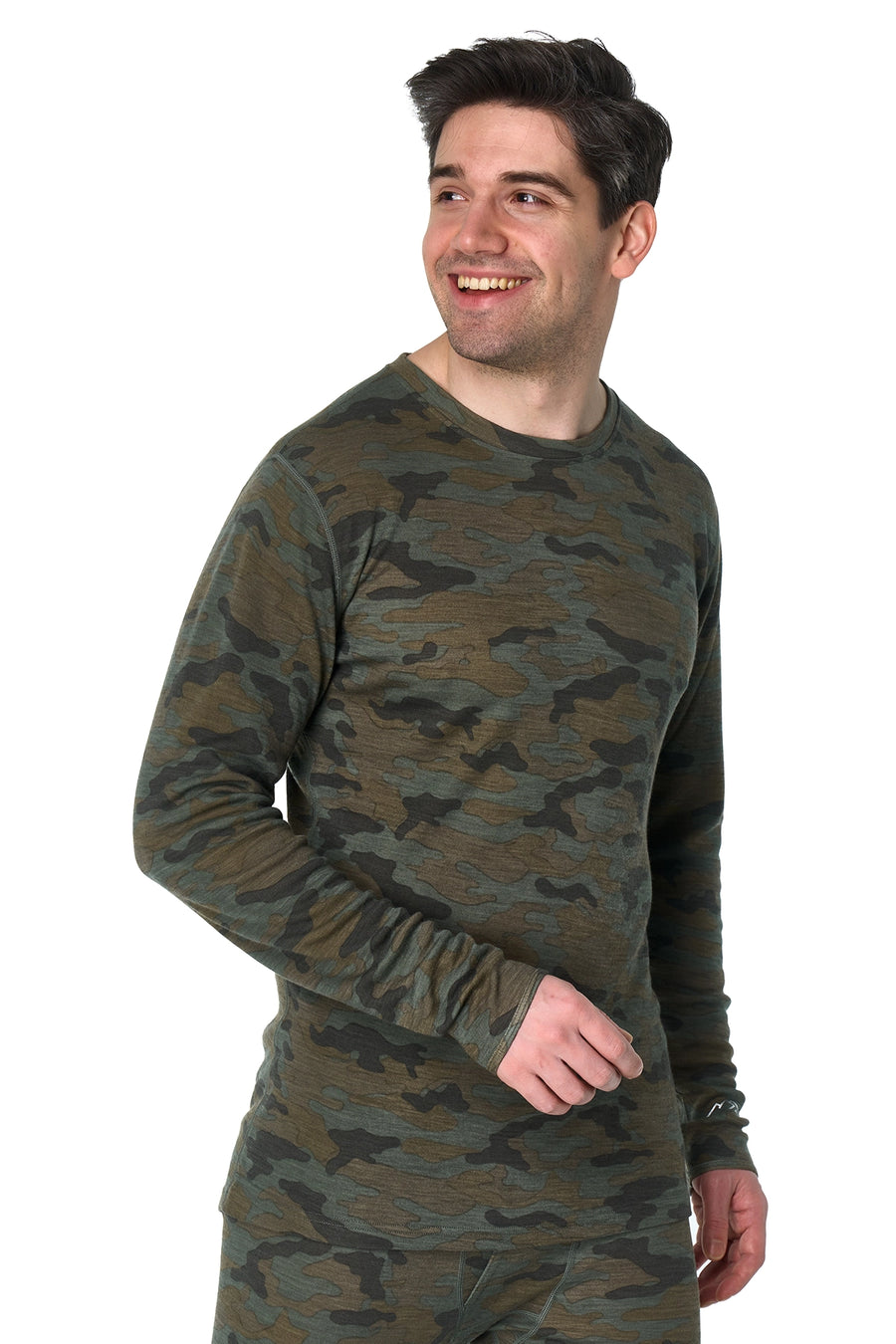 Men's Merino Long Sleeve 250 Camo