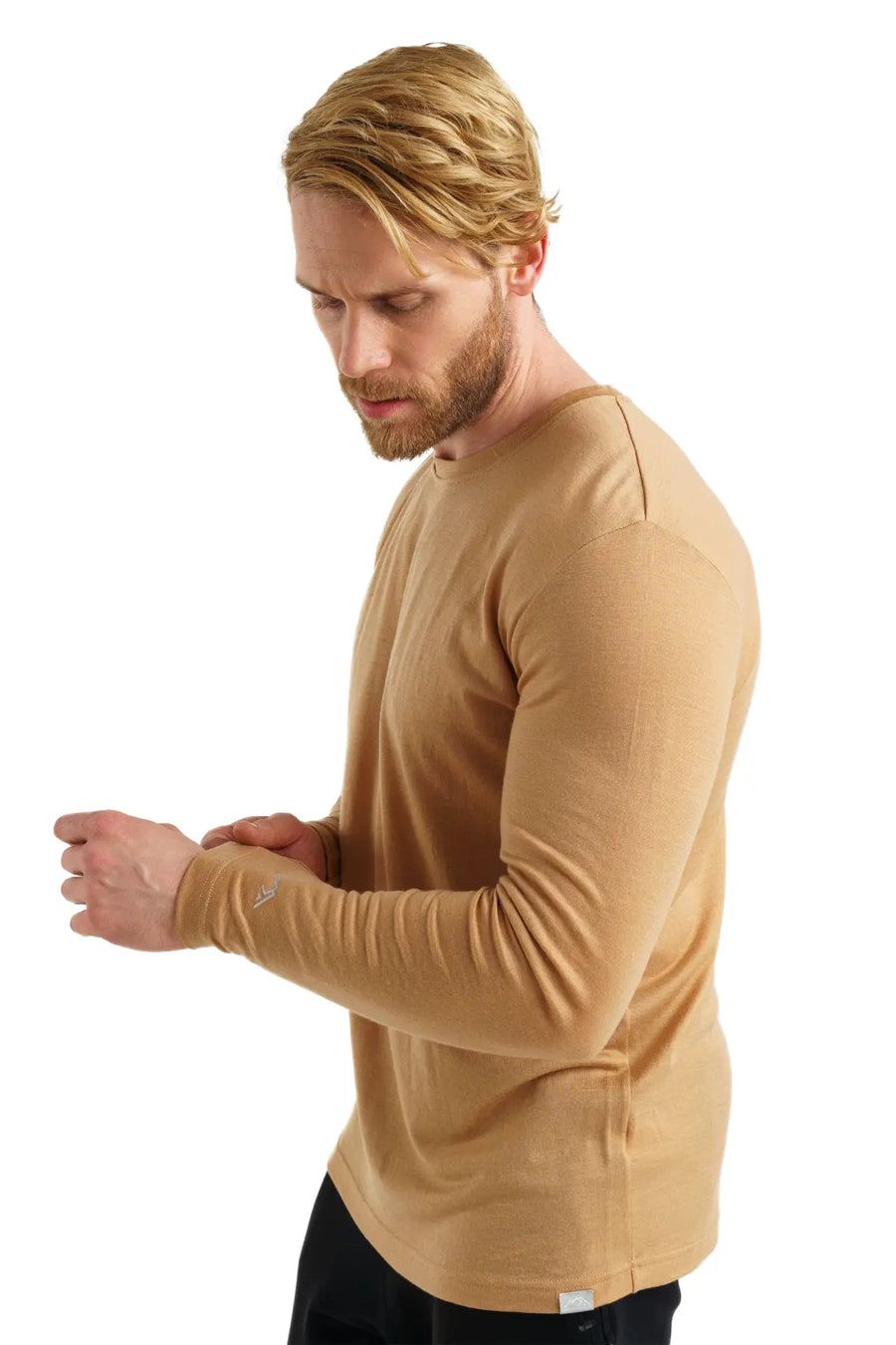 Men's Merino Long Sleeve 165 Camel