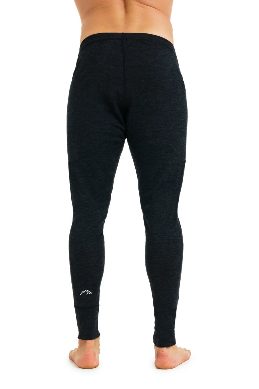 Pantalon Mérinos Homme 165 Noir Chiné