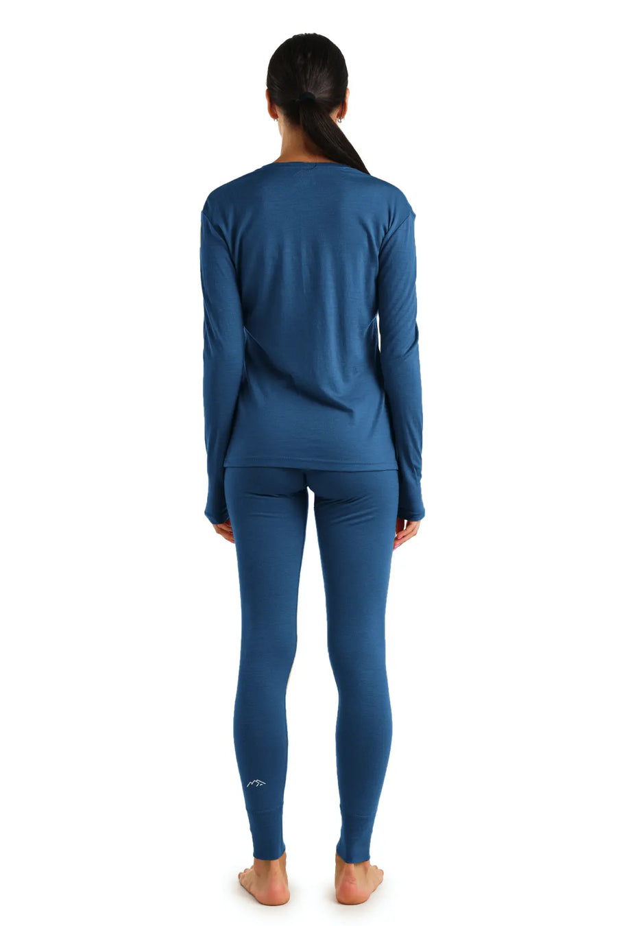 Women's Merino Thermal Set 165 Denim Blue