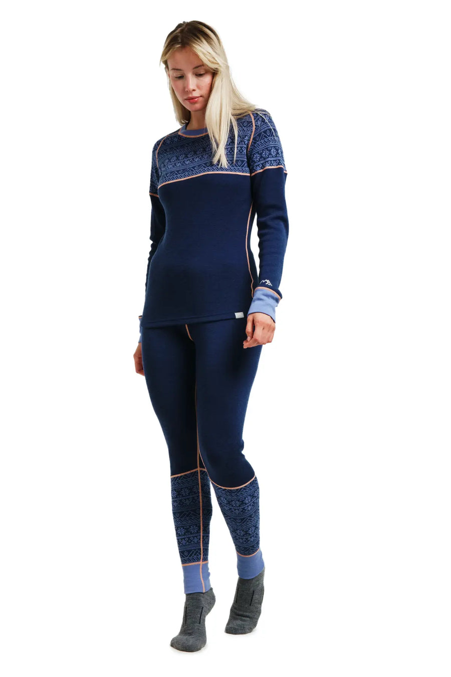 Women's Merino Thermal Set 250 Nordic Tale Berry