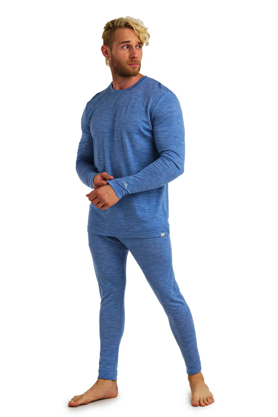 Men's Merino Thermal Set 165 Deep Blue