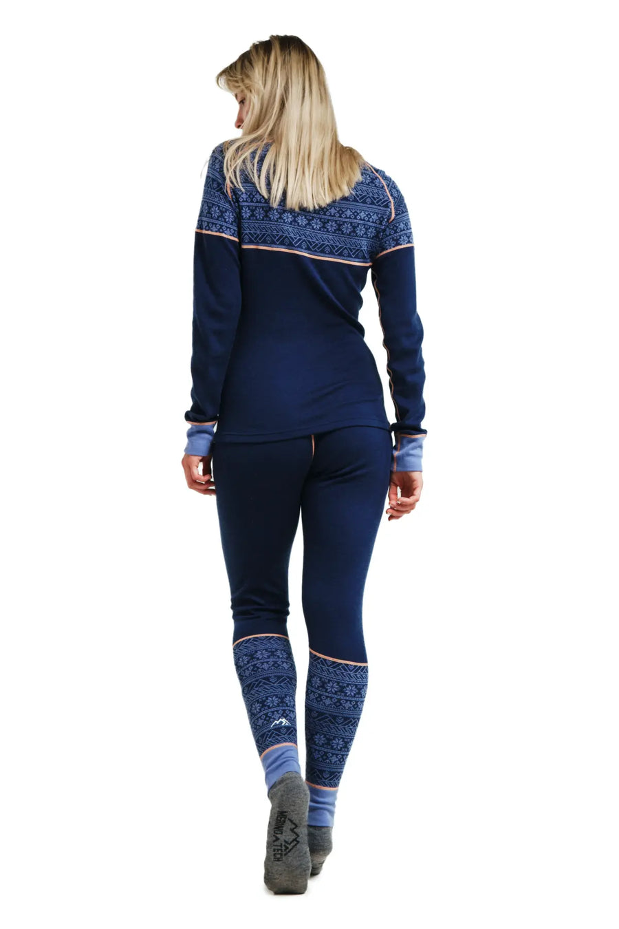 Women's Merino Thermal Set 250 Nordic Tale Berry