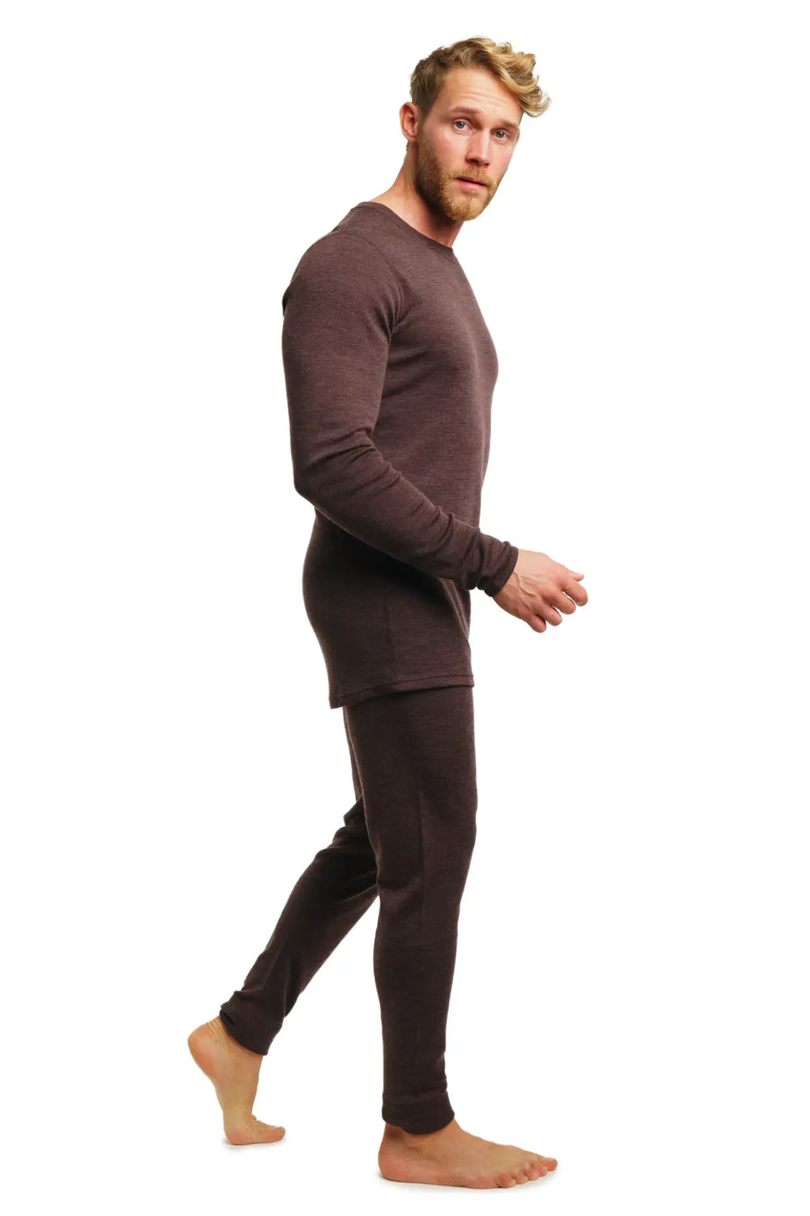 Men's Merino Thermal Set 250 Chocolate