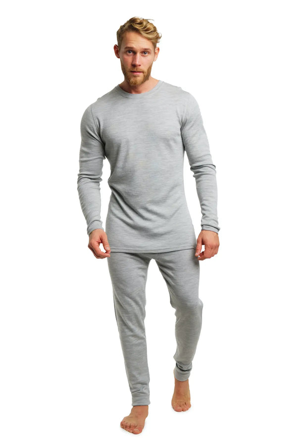 Men's Merino Thermal Set 250 Heather Grey