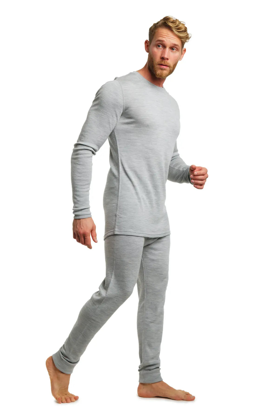 Men's Merino Thermal Set 250 Heather Grey
