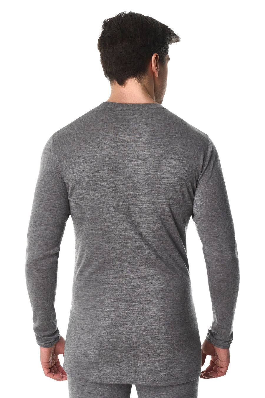 Men's Merino Long Sleeve 250 Gray Heather