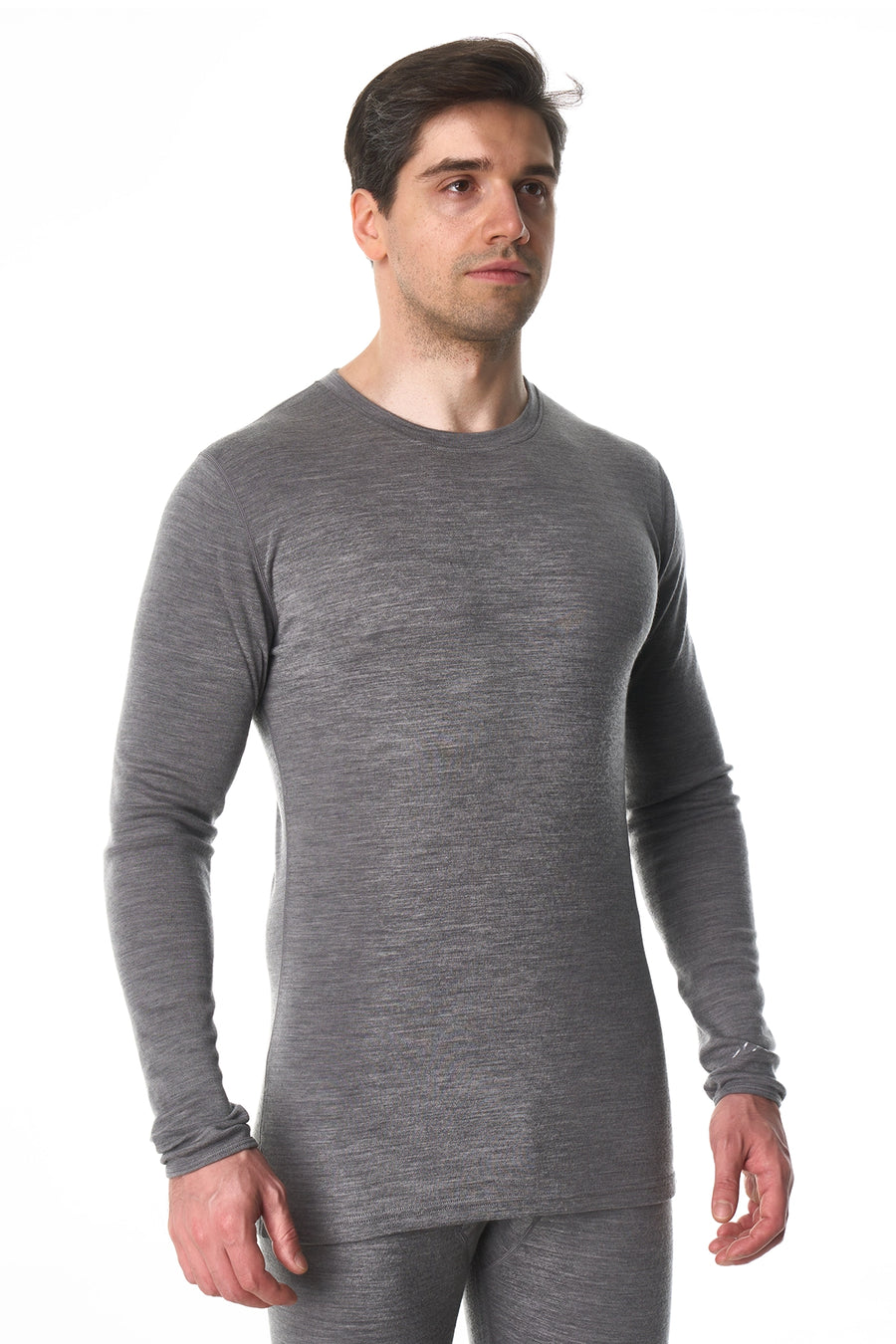 Men's Merino Long Sleeve 250 Gray Heather