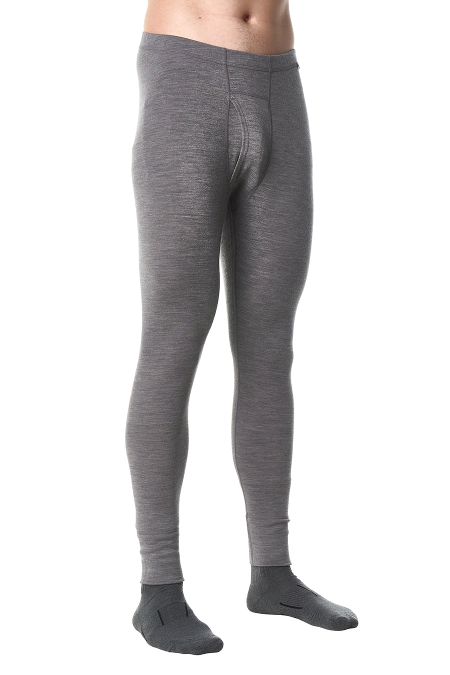 Men's Merino Pants 250 Gray Heather