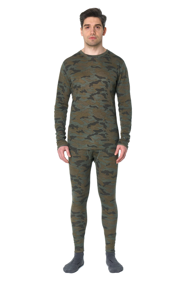 Men's Merino Thermal Set 250 Camo