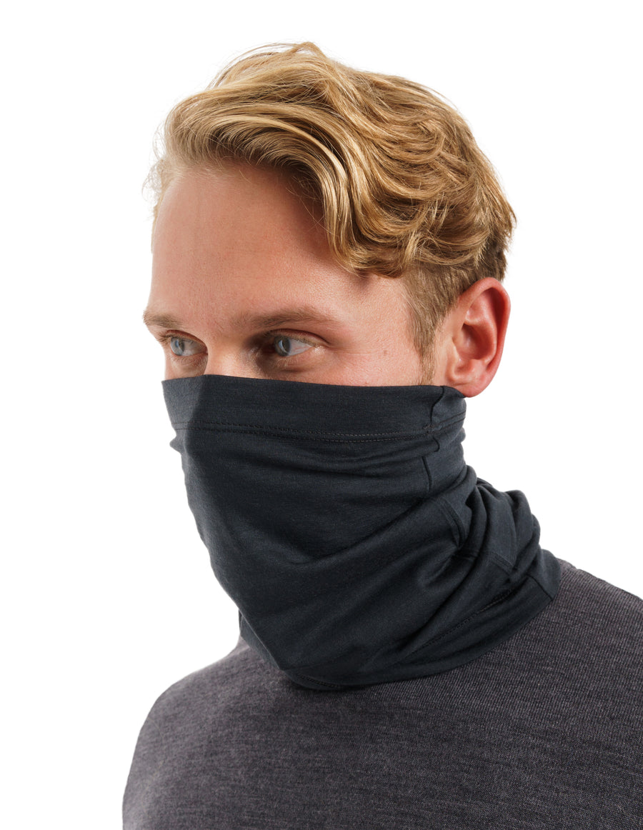 Merino Neck Gaiter 165 Сharcoal Grey