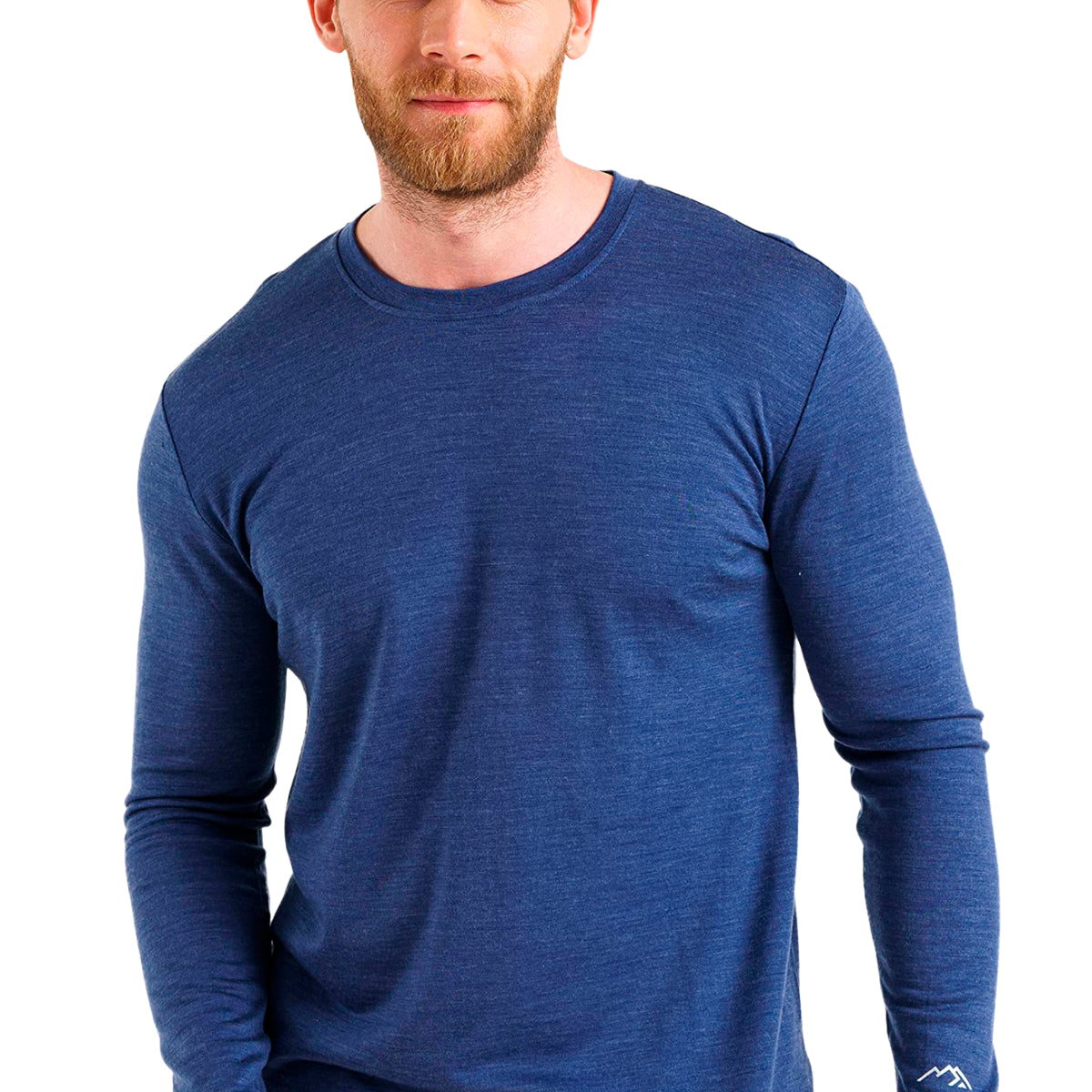 Merino Wool Long Sleeve Base Layer | Lightweight Indigo Night – Merino ...