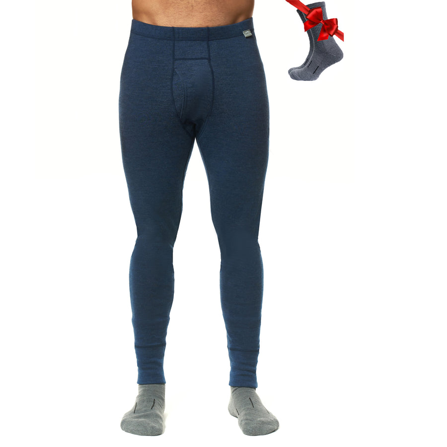 Men's Merino Pants 320 Navy
