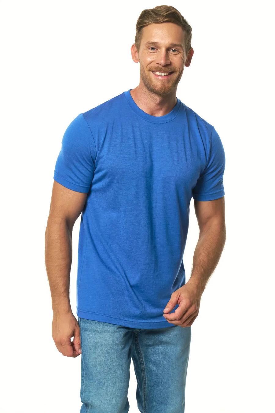 Men's Merino T-shirt 180 Cobalt Blue (+socks)
