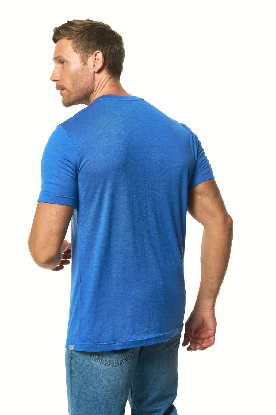 Men's Merino T-shirt 180 Cobalt Blue (+socks)