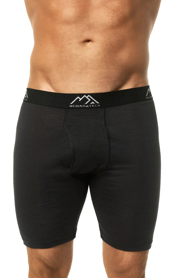 Men's Merino Boxers 1 Pack - 190 Charcoal Grey