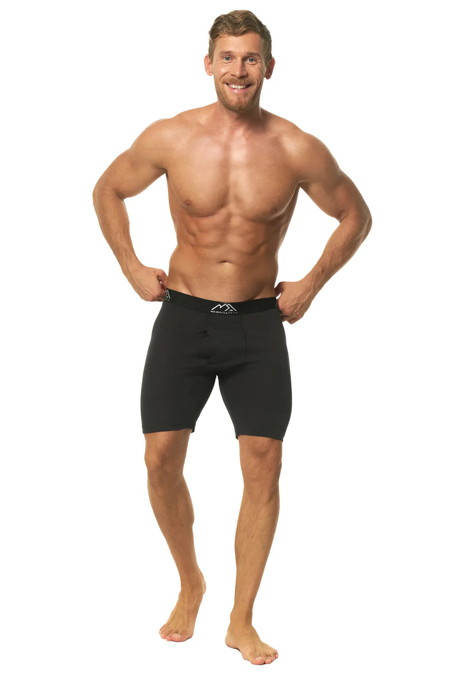 Men's Merino Boxers 1 Pack - 190 Charcoal Grey